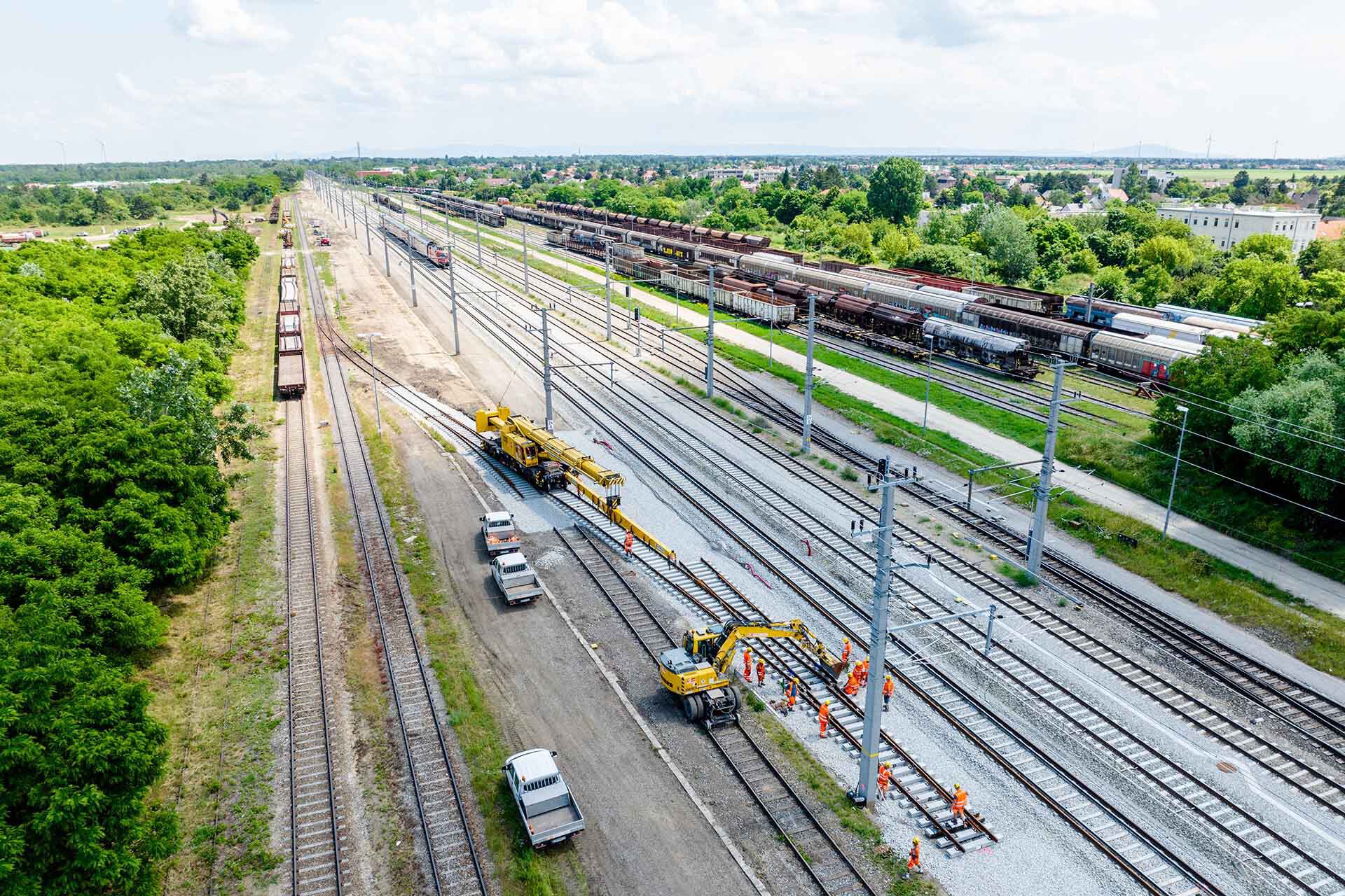 Unsere Projekte: Oberbauarbeiten, Strasshof An Der Nordbahn | Leyrer+Graf